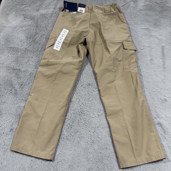Propper Pants Mens 32x30 Khaki Tactical Cargo Soil Stain Resistant Teflon Work - Picture 4 of 13